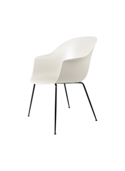 GUBI Bat Dining Chair: Un-Upholstered, Conic base