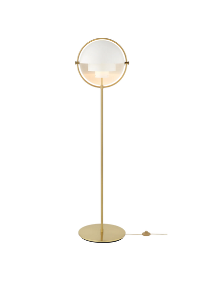 GUBI Multi-Lite Floor Lamp Brass