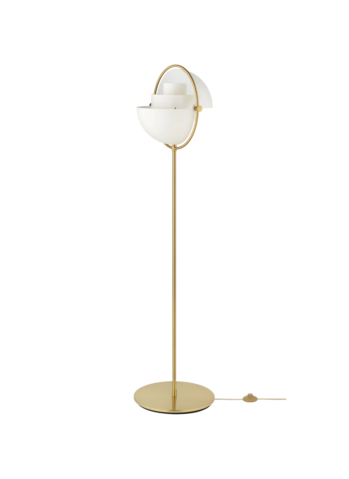 GUBI Multi-Lite Floor Lamp Brass