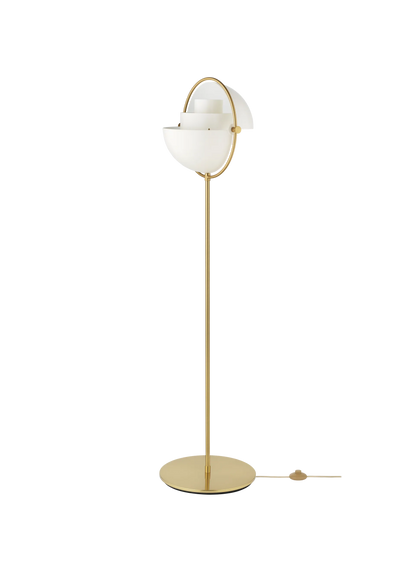 GUBI Multi-Lite Floor Lamp Brass