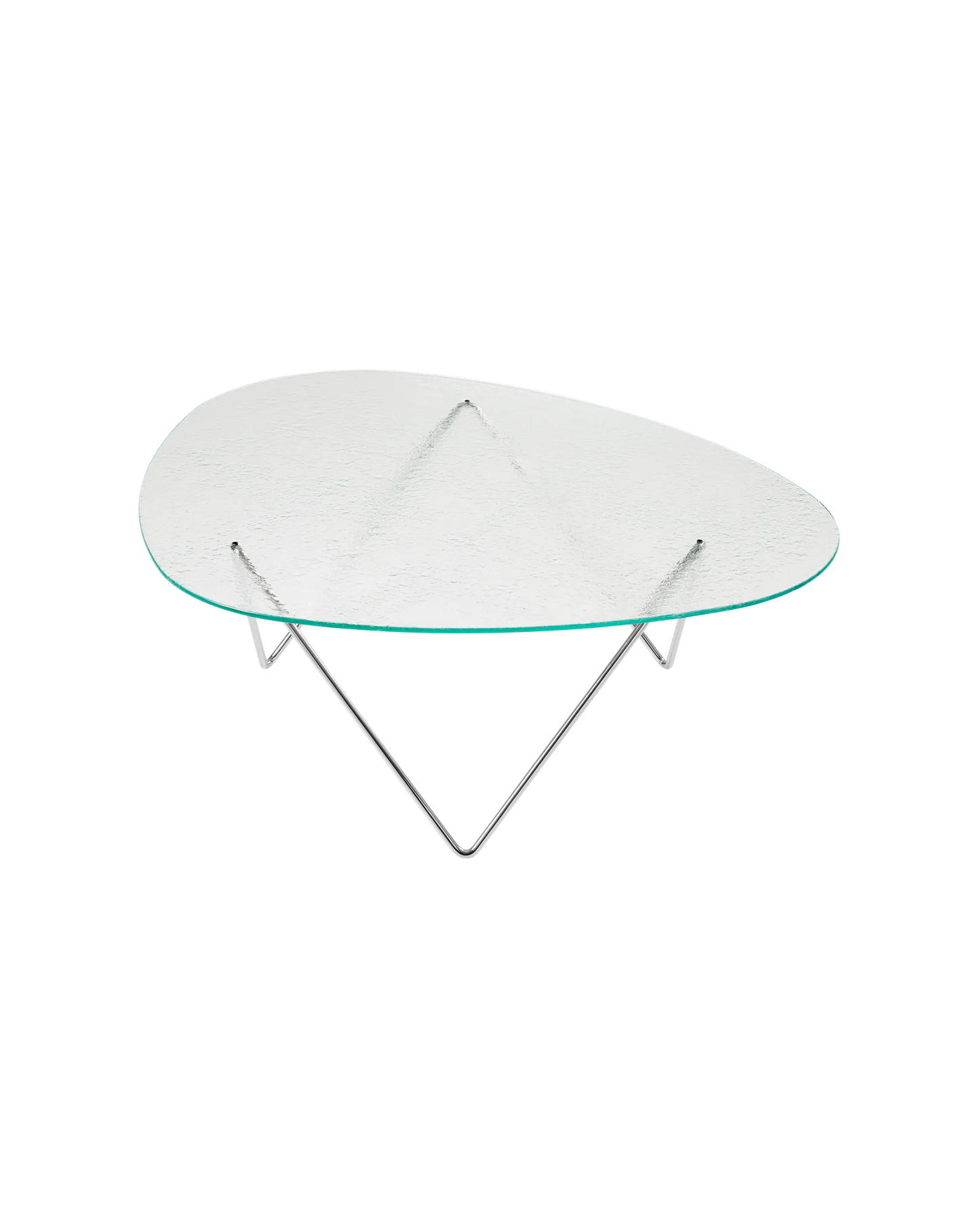 GUBI Pedrera Coffee Table - Transparent Glass