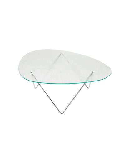GUBI Pedrera Coffee Table - Transparent Glass