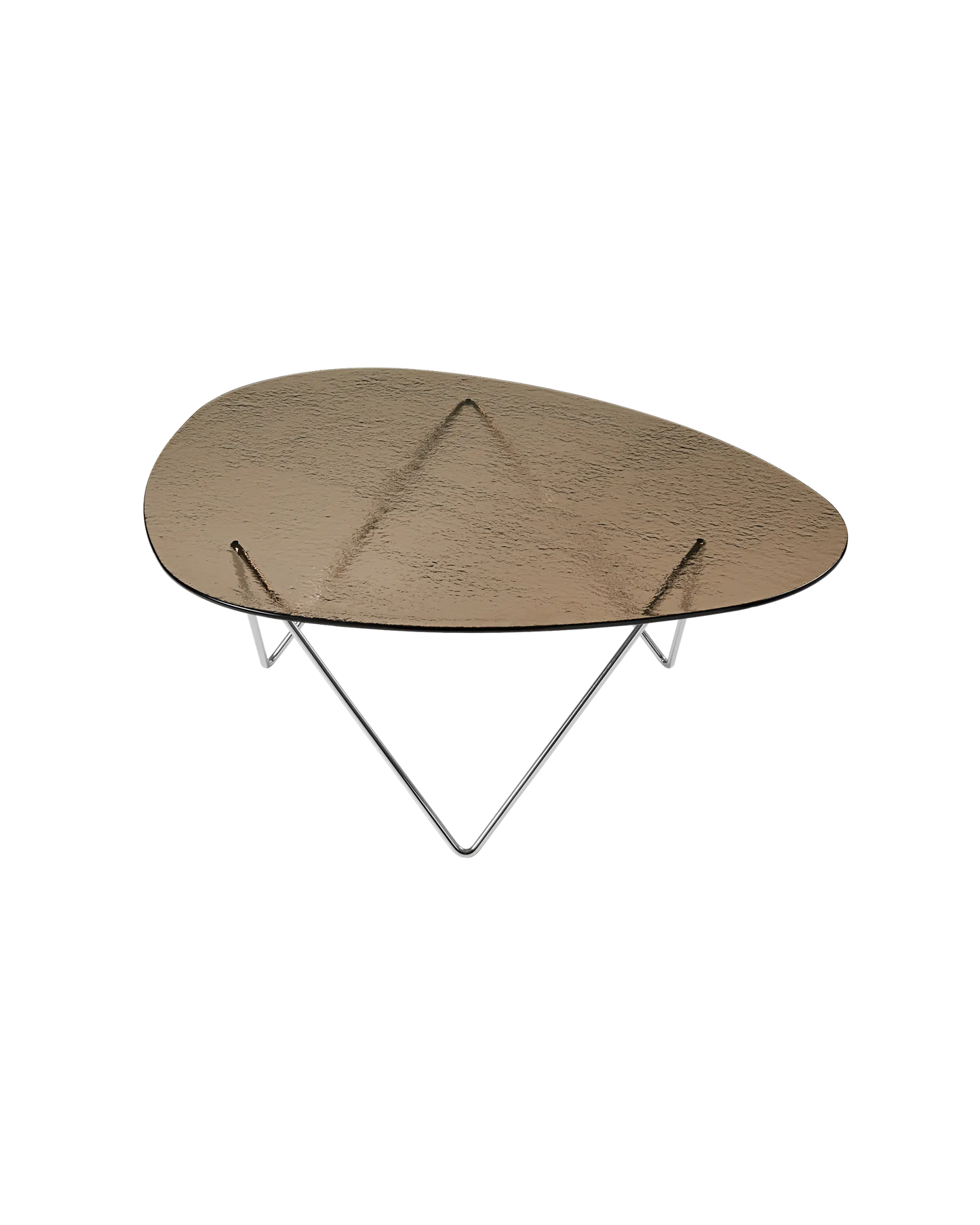 GUBI Pedrera Coffee Table - Transparent Glass