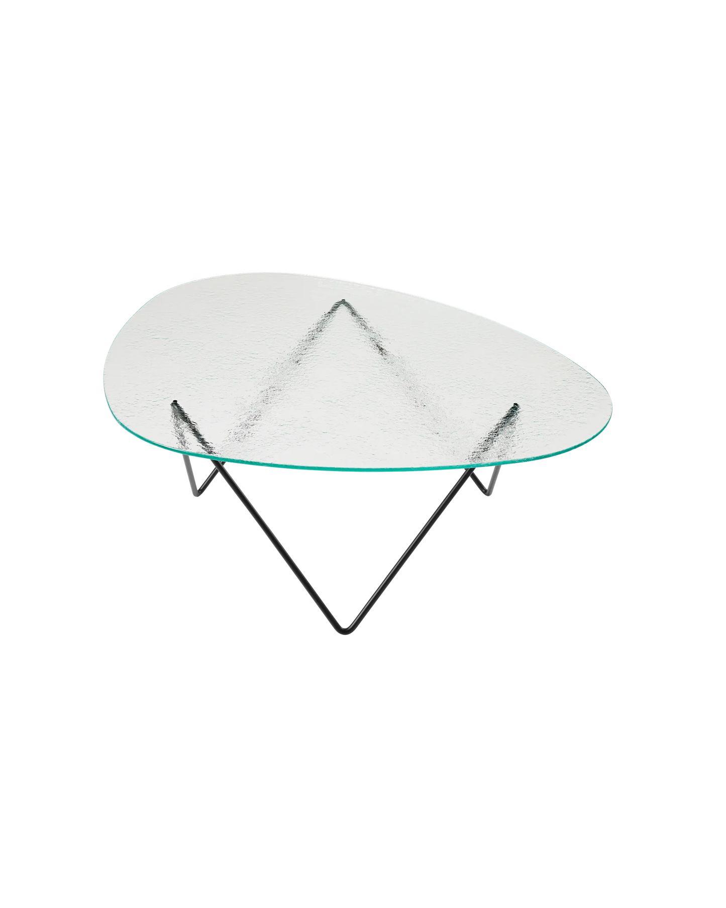 GUBI Pedrera Coffee Table - Transparent Glass