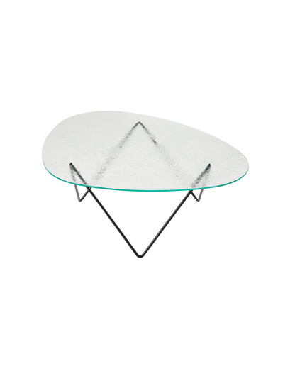 GUBI Pedrera Coffee Table - Transparent Glass
