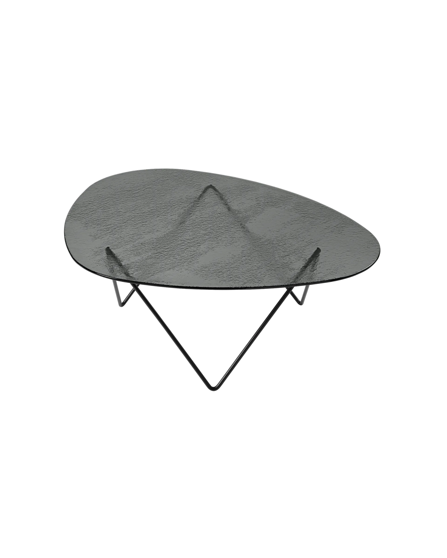 GUBI Pedrera Coffee Table - Transparent Glass