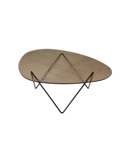 GUBI Pedrera Coffee Table - Transparent Glass