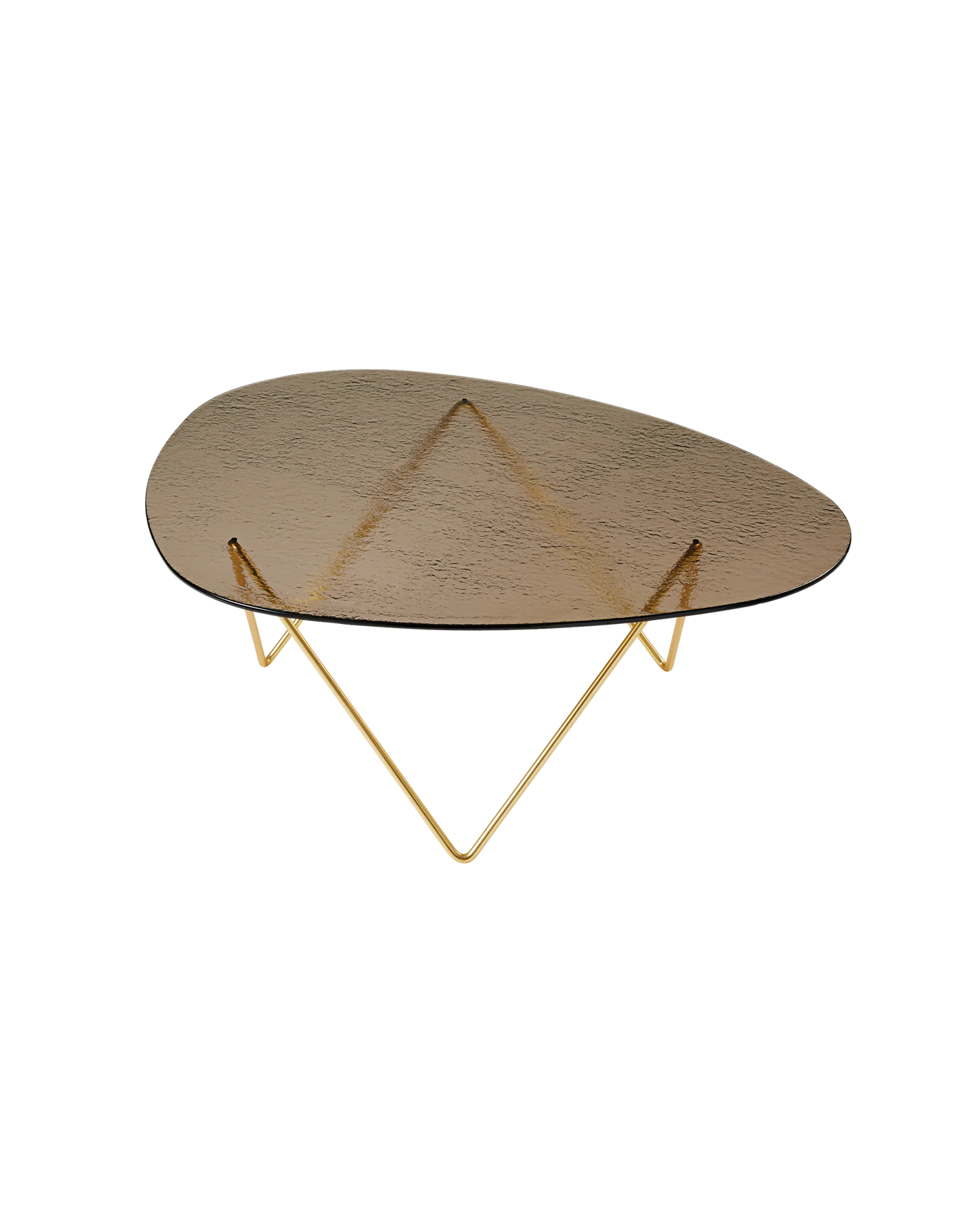 GUBI Pedrera Coffee Table - Transparent Glass