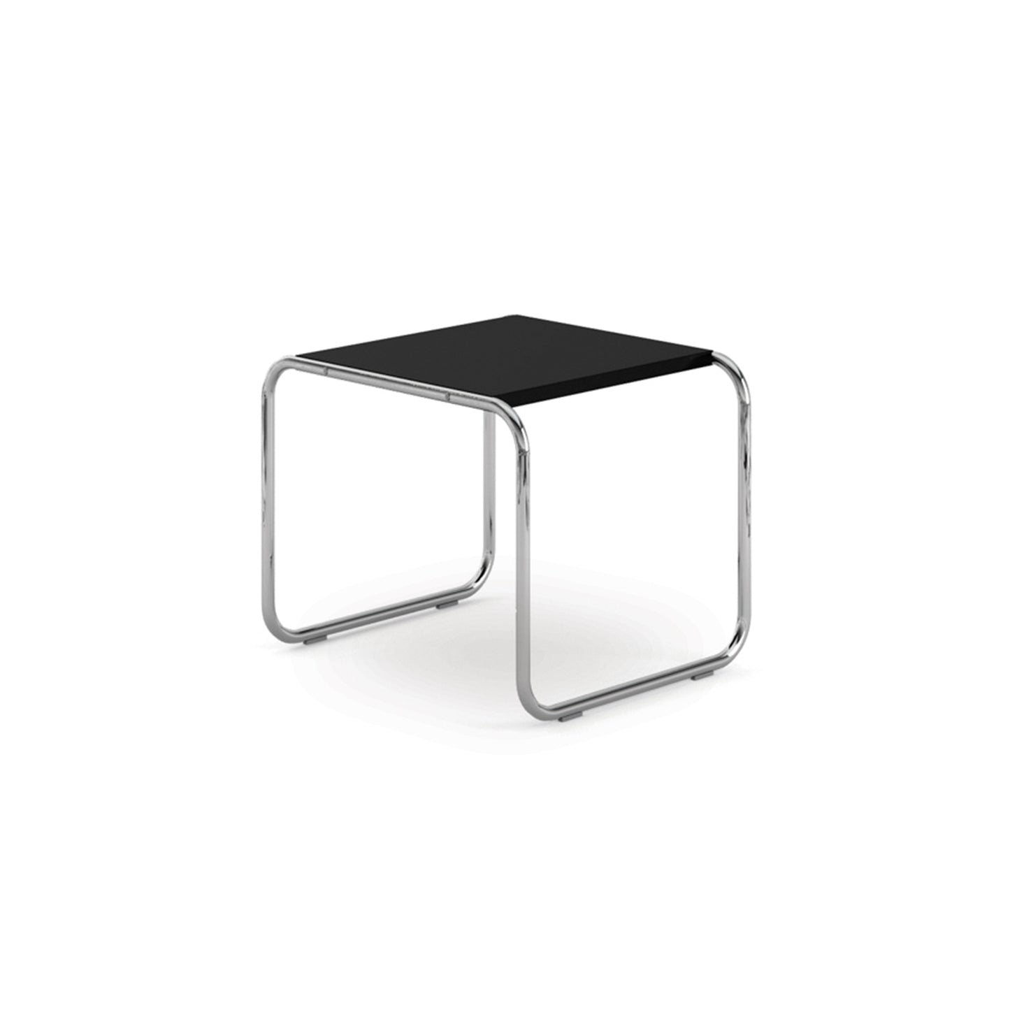 Knoll Laccio Low Table Square - Chrome frame