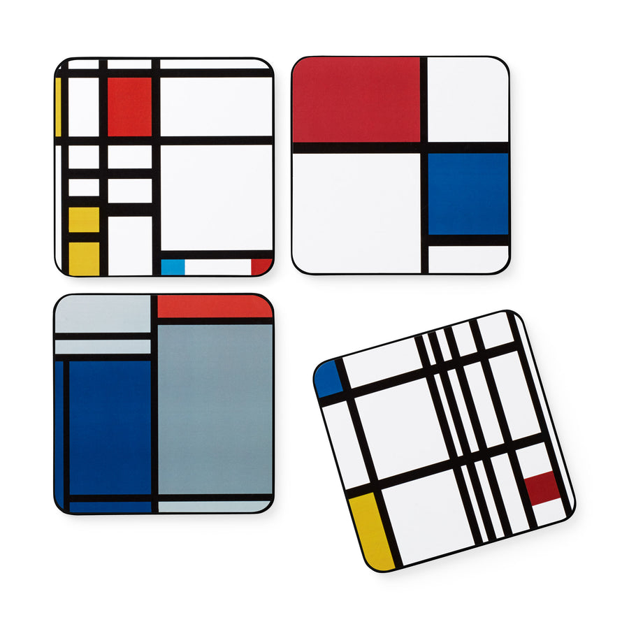 MoMA Mondrian Coasters