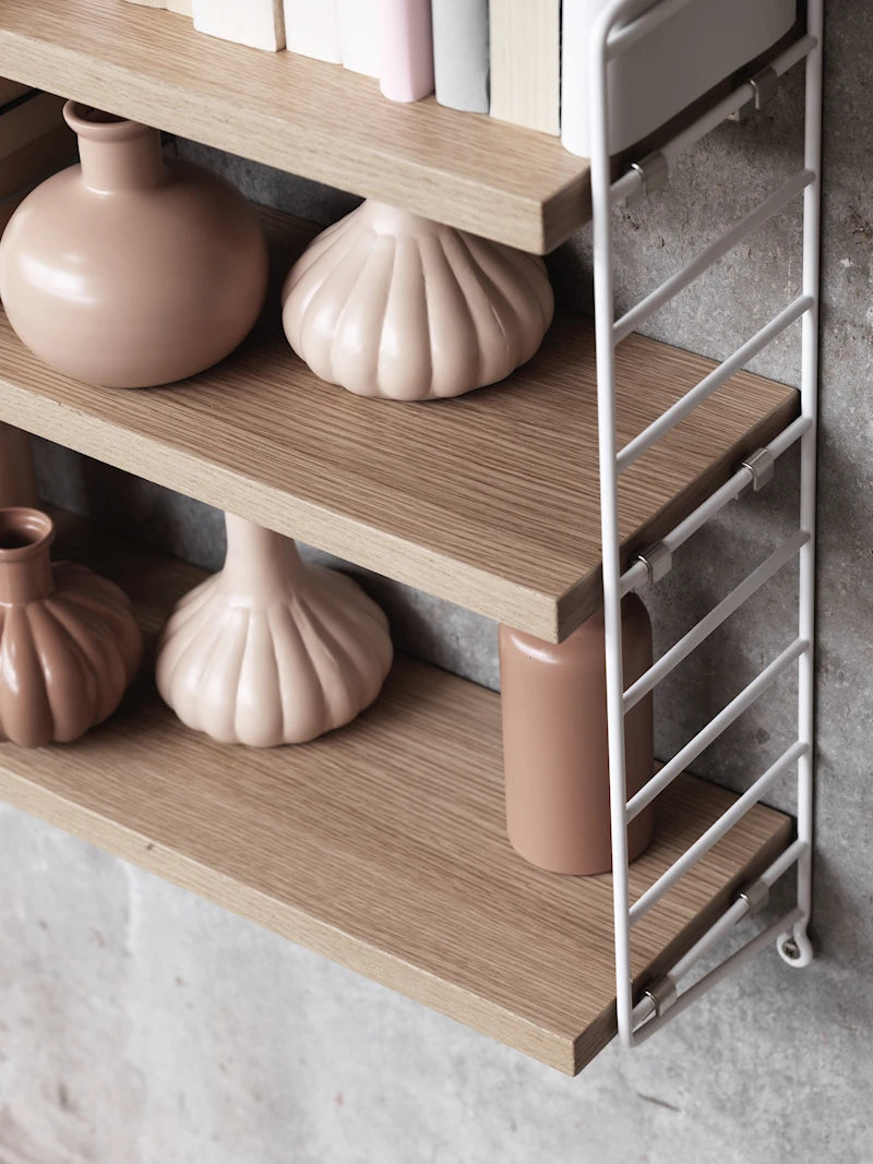 String Pocket Shelving - Wood