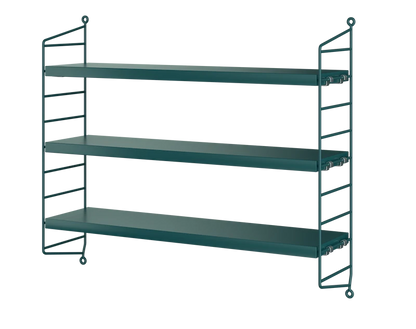 String Pocket Shelving - Wood