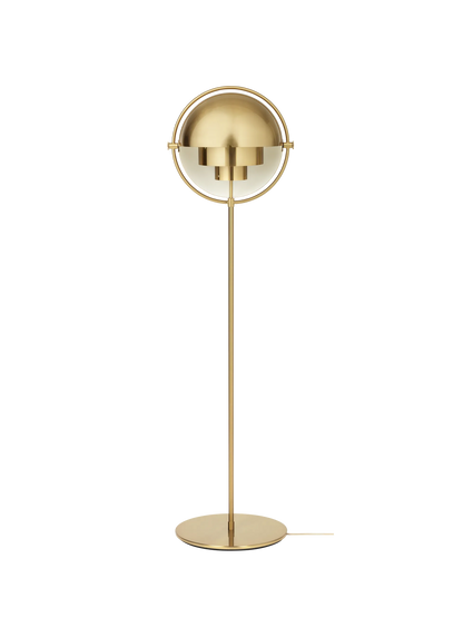 GUBI Multi-Lite Floor Lamp Brass