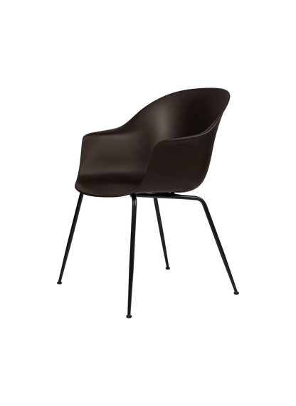 Gubi Bat Dining Chair - Black Base