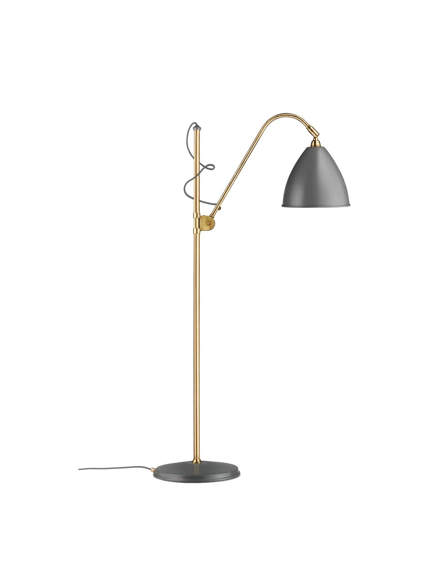 Gubi BL3 Floor Lamp - Brass Base