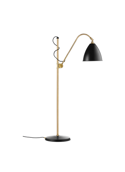 Gubi BL3 Floor Lamp - Brass Base