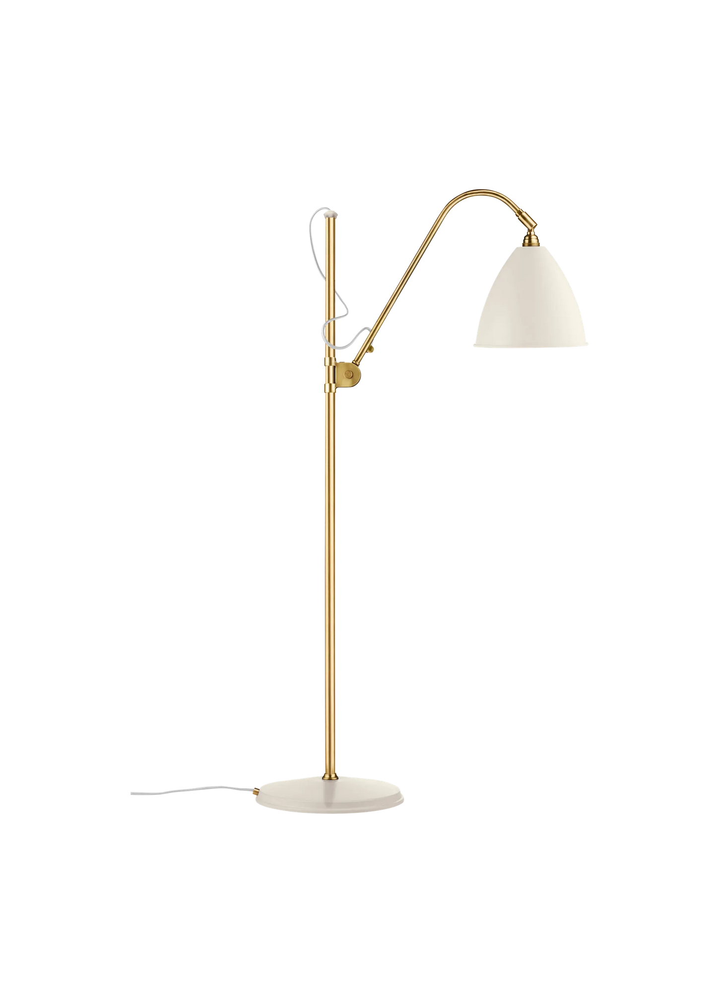 Gubi BL3 Floor Lamp - Brass Base