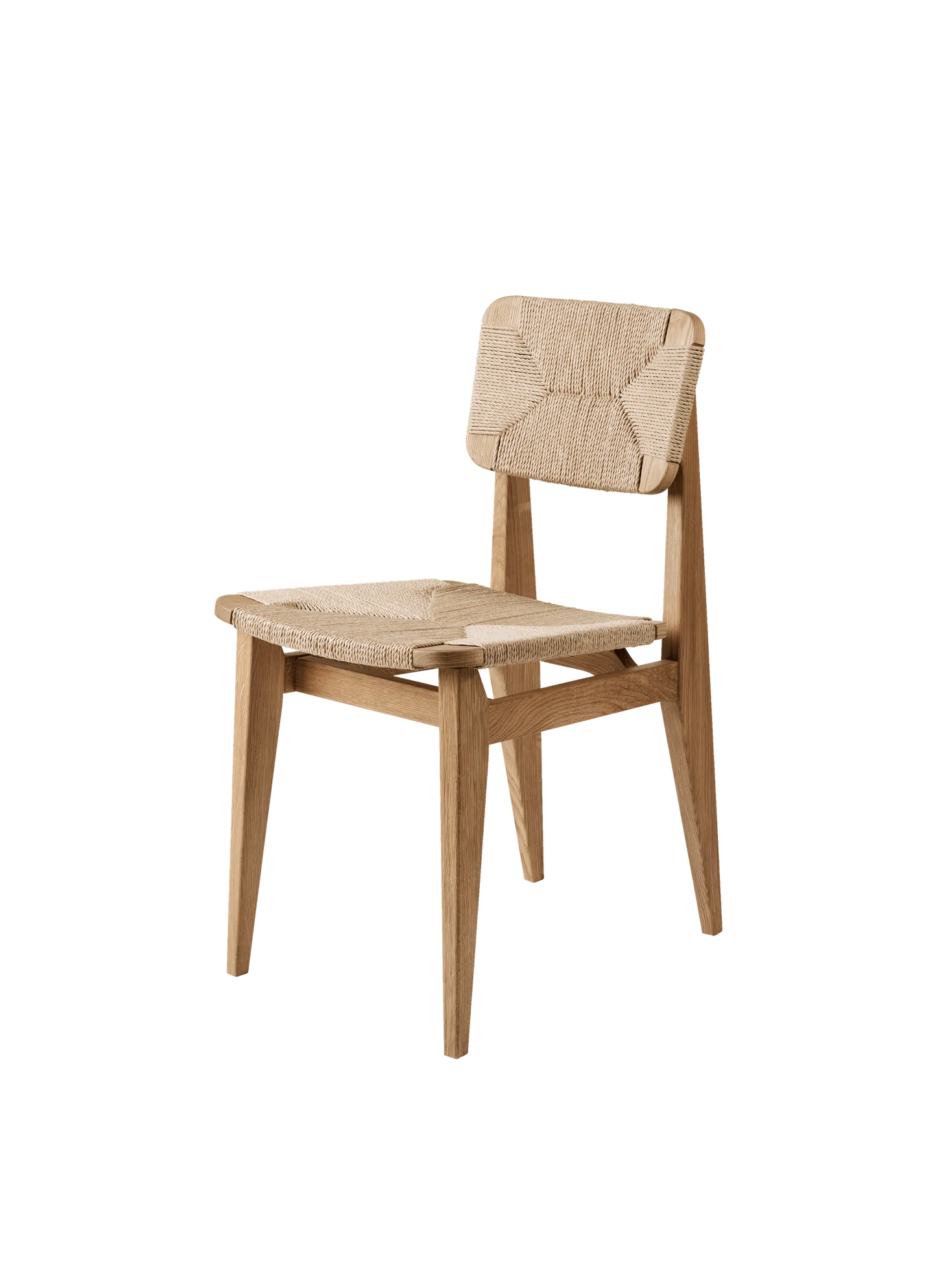 GUBI C-Chair Dining Chair - Paper Cord