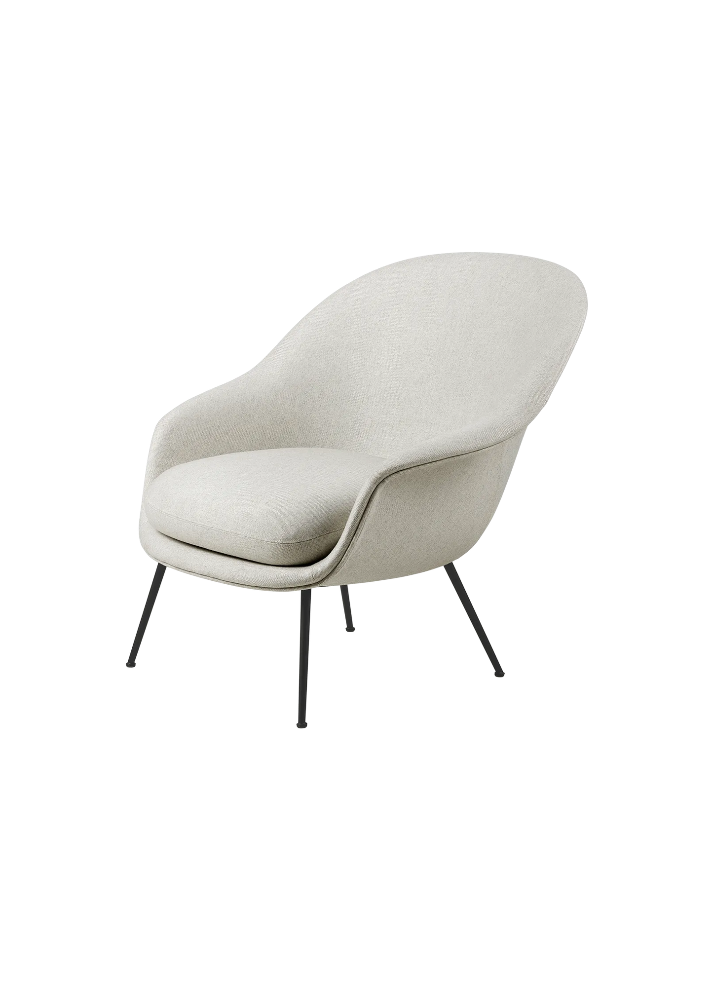 GUBI Bat Lounge Chair Low Back