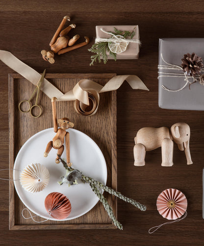 Rosendahl Small Elephant Wooden Decoration