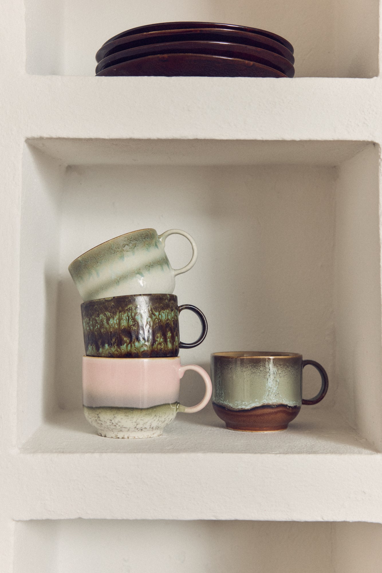 HKLiving 70s Ceramics: Tea Cups - Odyssey