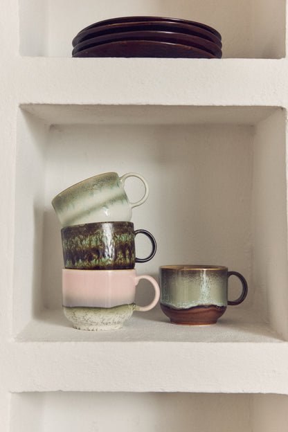 HKLiving 70s Ceramics: Tea Cups - Odyssey
