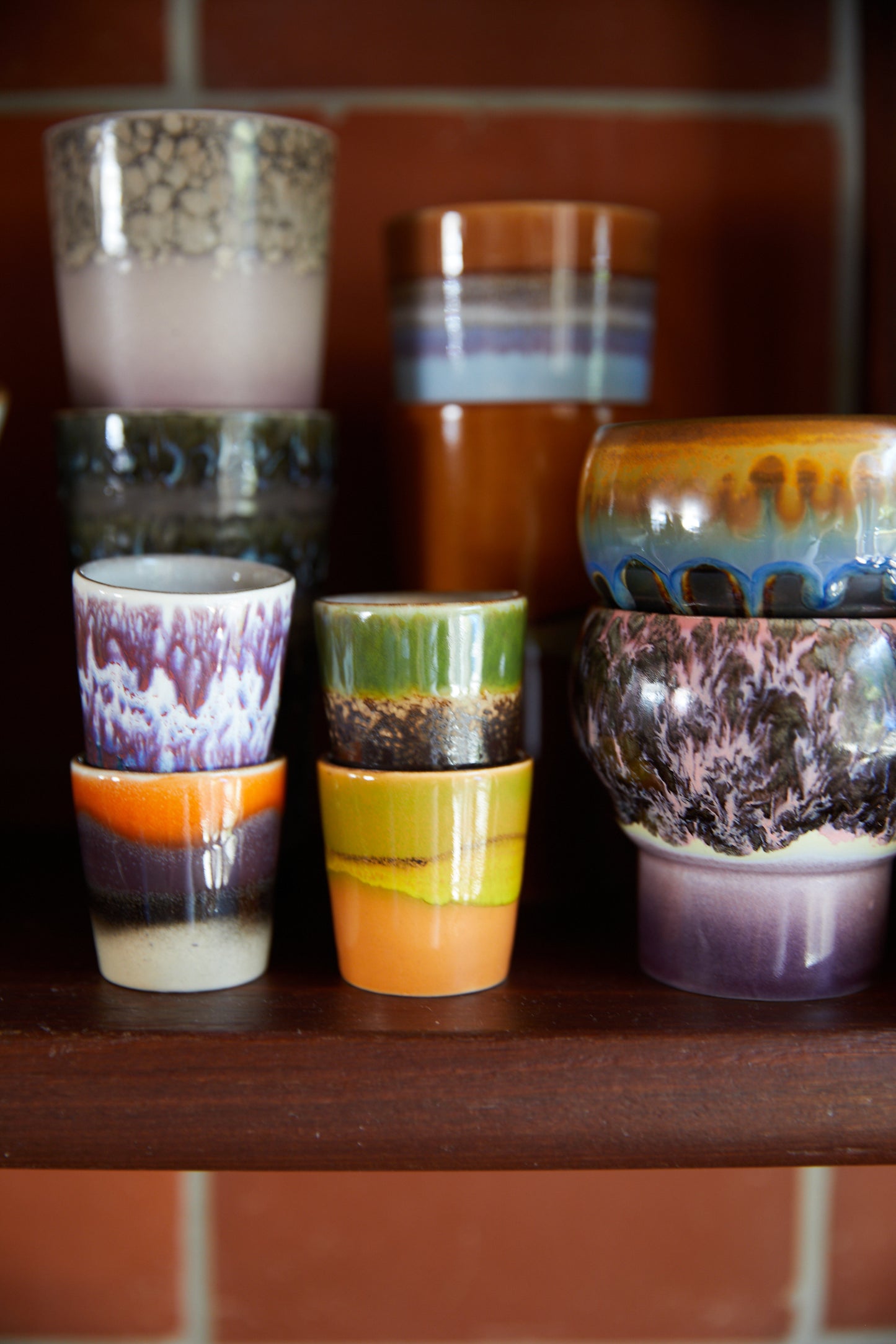 HKLiving 70s Ceramics: Egg Cups - Island