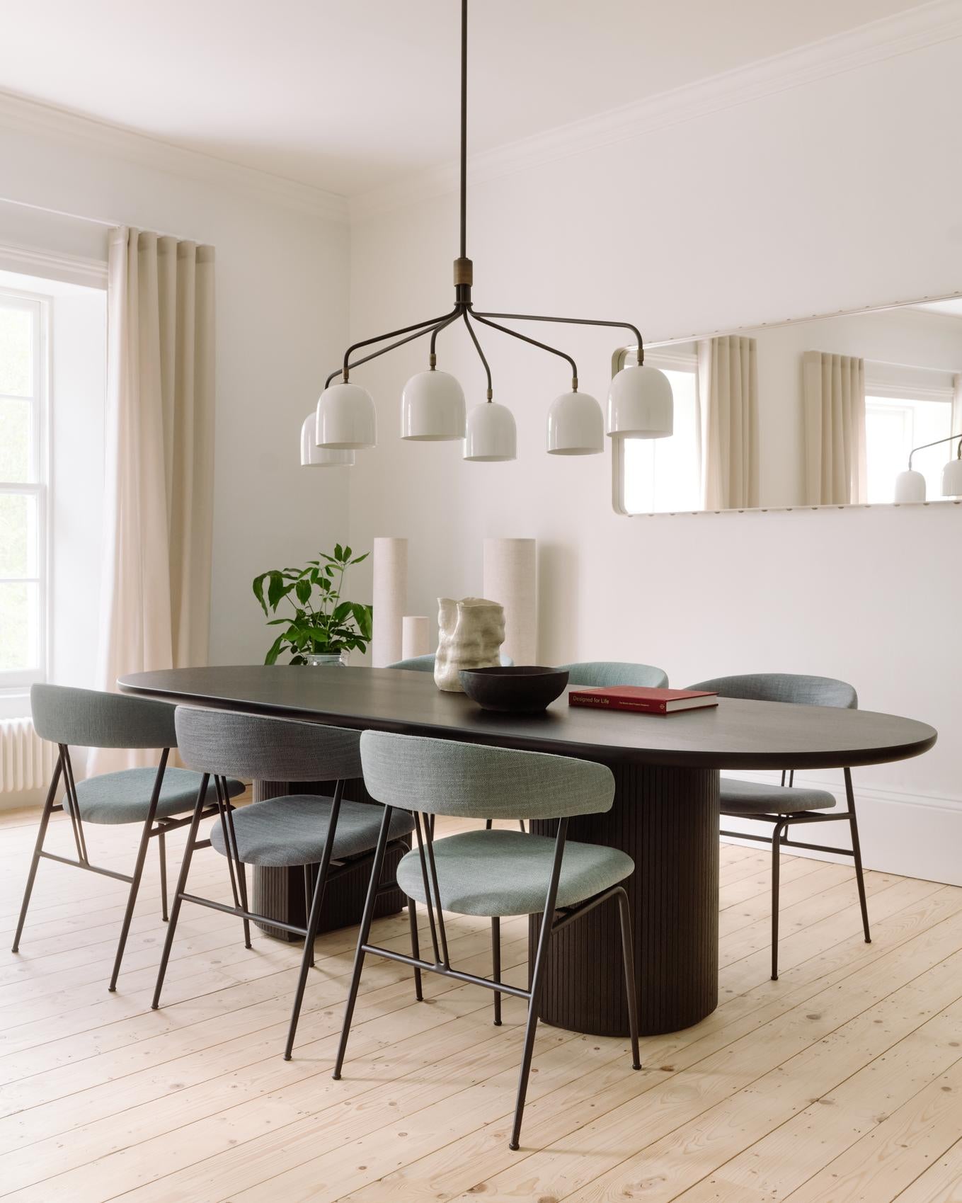 GUBI Moon Dining Table Elliptical - Solid Wood