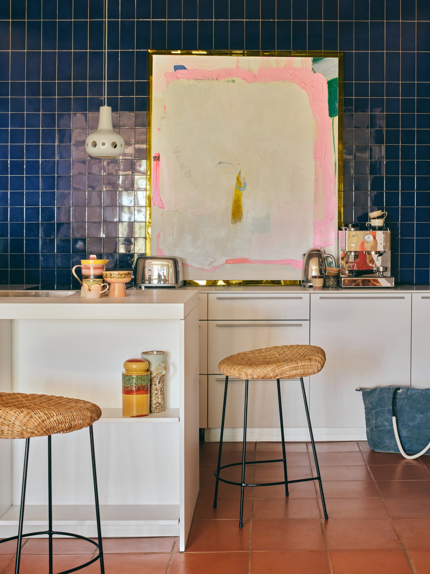 HKLiving 70s Ceramics: Storage Jar - Cove