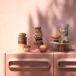 HKLiving 70s Ceramics: Storage Jar - Cove