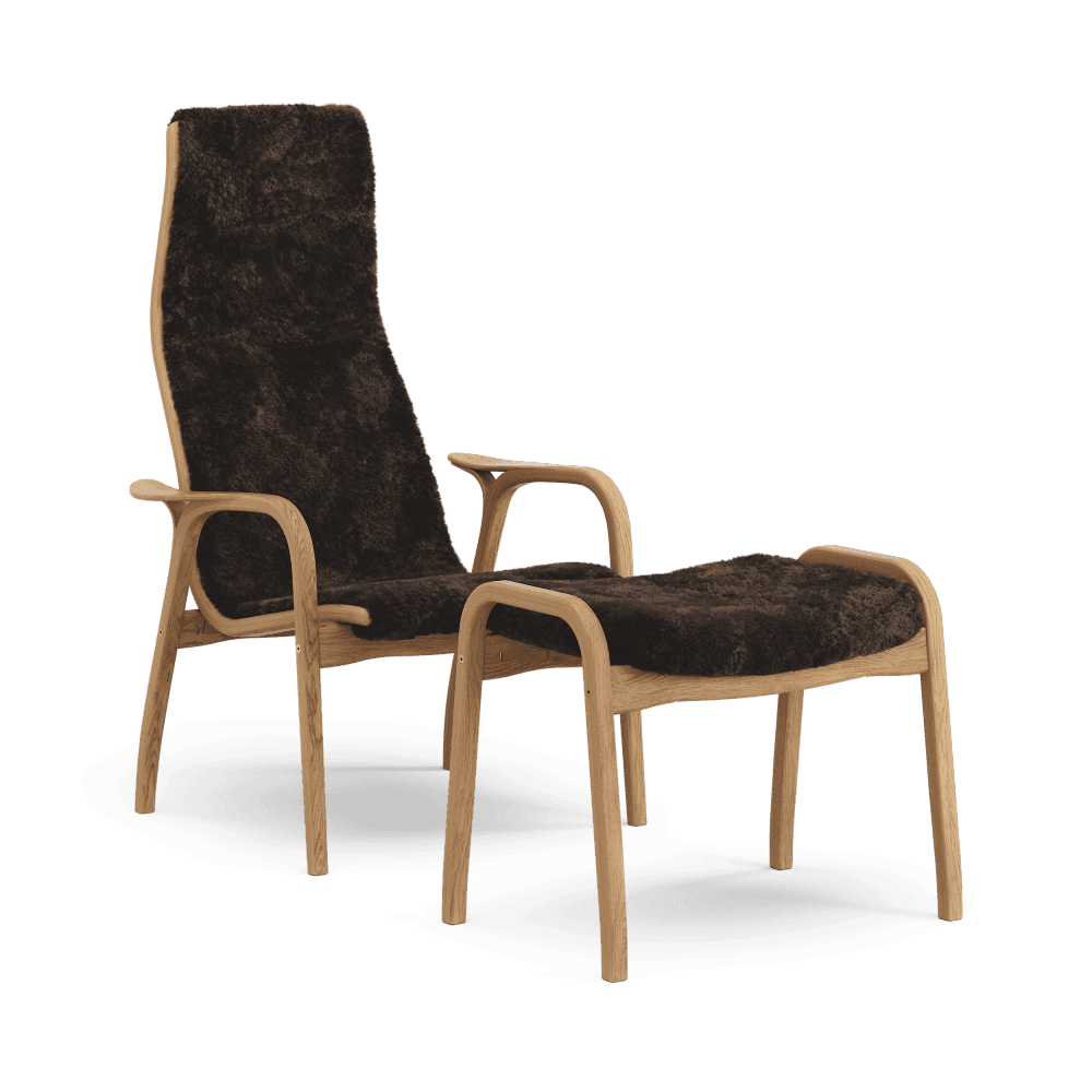 Swedese Lamino Easy Chair & Stool