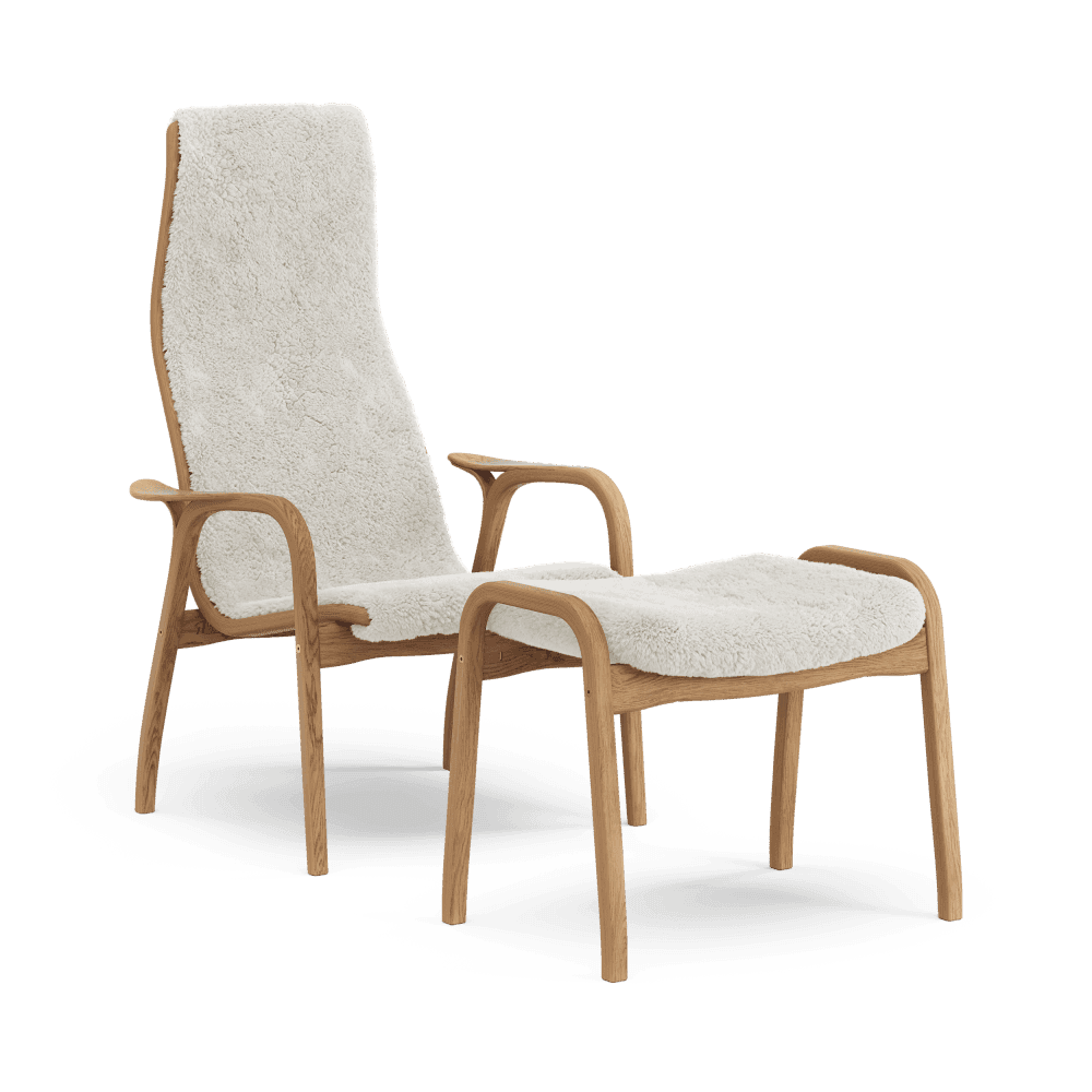 Swedese Lamino Easy Chair & Stool