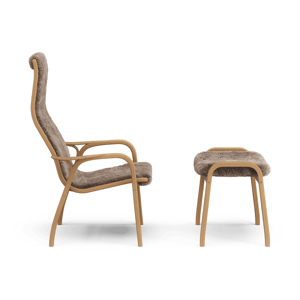 Swedese Lamino Easy Chair & Stool