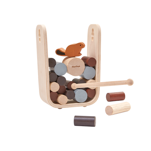 Plan Toys Beaver Tumble Game