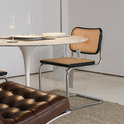 Knoll Cesca Chair Armless with Cane Seat & Back (Set of 2) Ex-display