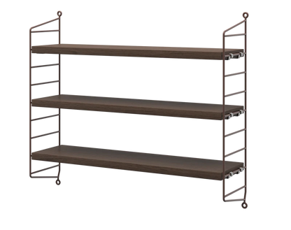 String Pocket Shelving - Wood