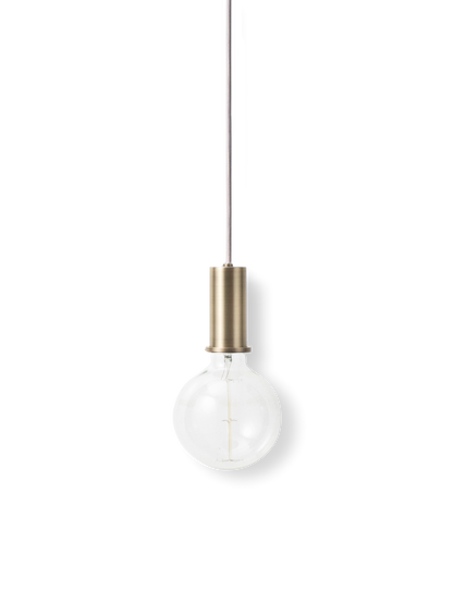 Ferm Living Socket Pendant Low Brass