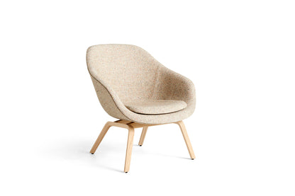 Hay About a Lounge Chair AAL 83 with Seat Cushion