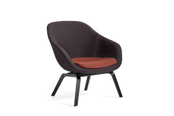 Hay About a Lounge Chair AAL 83 with Seat Cushion