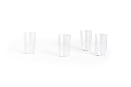 Hay Angle Glass - Medium: Set of 4 glasses
