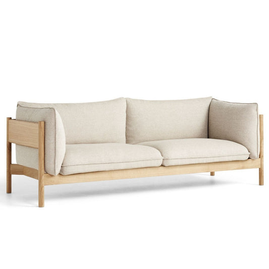 Hay Arbour Eco 3 Seater Sofa - Oak Frame