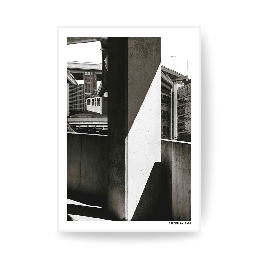 Spaceplay Brutalist World B-01 Print