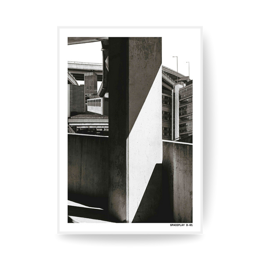 Spaceplay Brutalist World B-01 Print