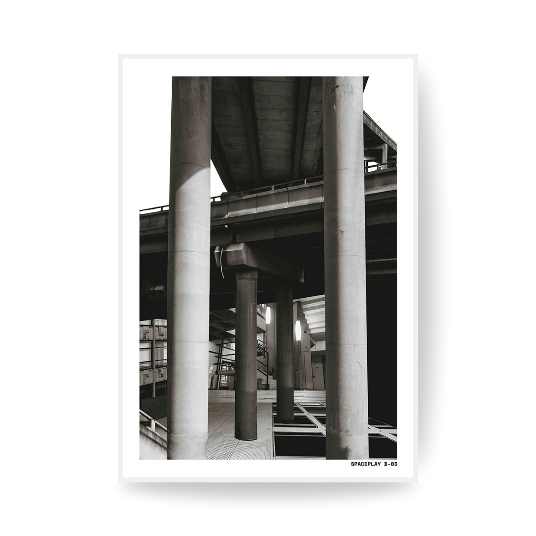 Spaceplay Brutalist World B-03 Print