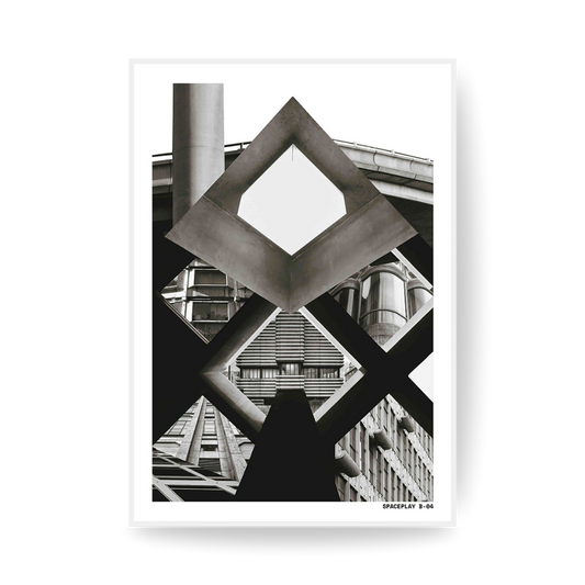 Spaceplay Brutalist World B-04 Print