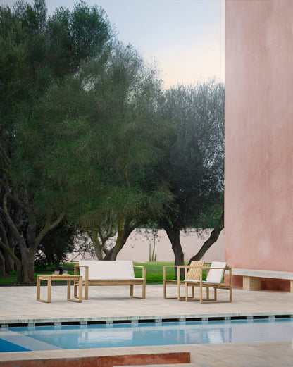 Carl Hansen & Son BK12 Outdoor Lounge Sofa With Cushion