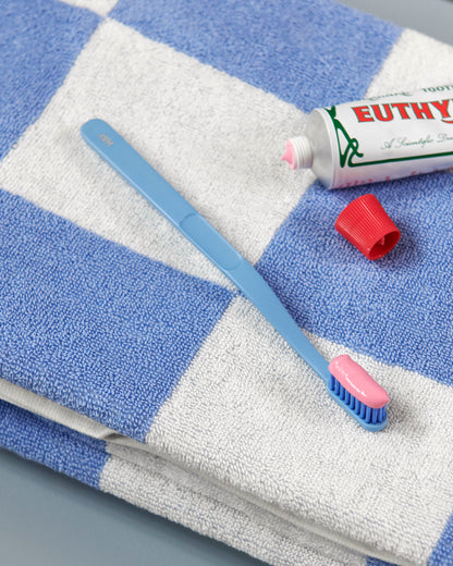 Hay Tann Toothbrush: Pine Green and Blue