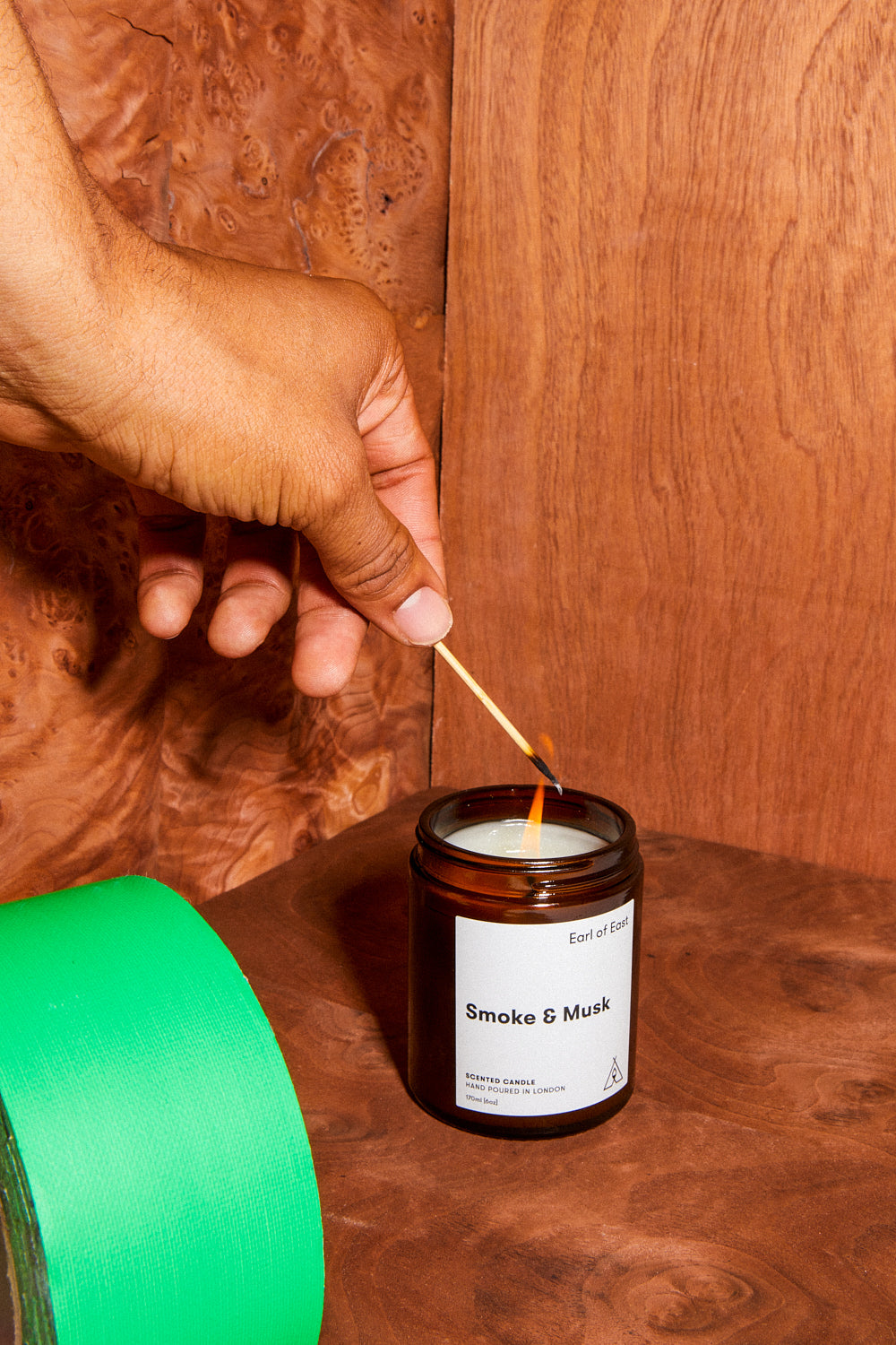 Earl of East Smoke & Musk - Soy Wax Candle 170ML