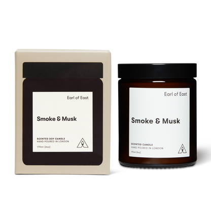Earl of East Smoke & Musk - Soy Wax Candle 170ML