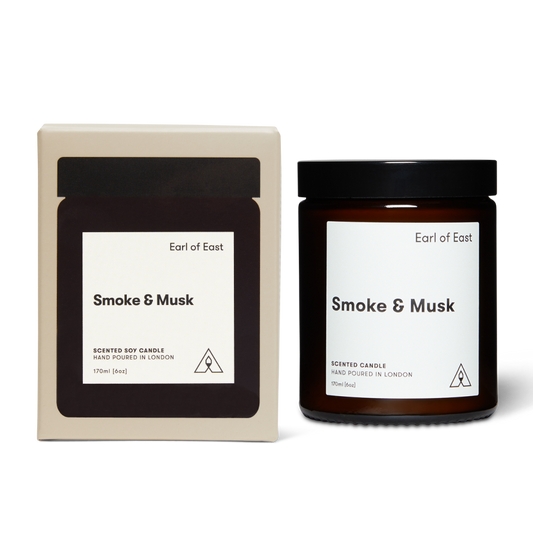 Earl of East Smoke & Musk - Soy Wax Candle 170ML